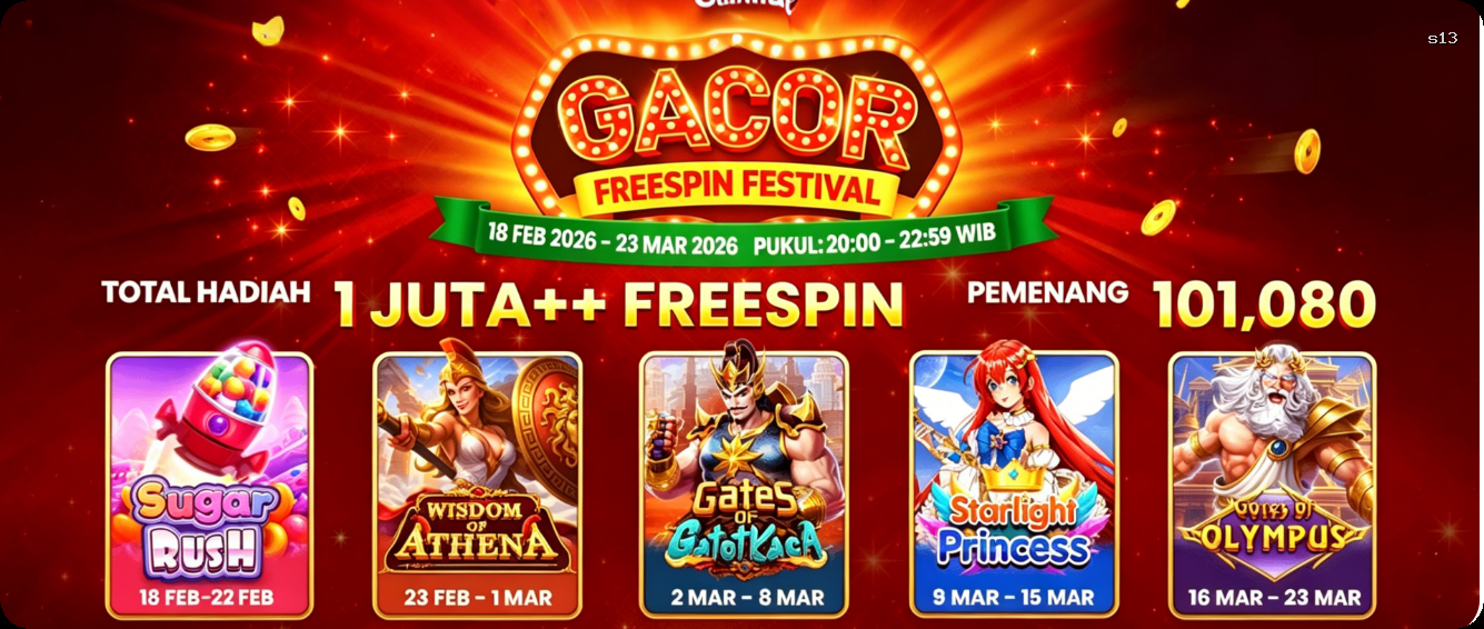Login s13 Sekarang Bonus Melimpah